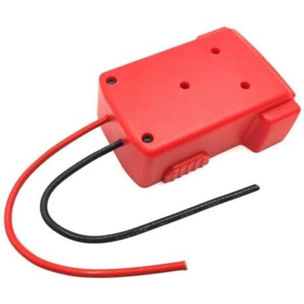 For Milwaukee M18 XC 18V DIY Project Battery Adapter/BASE Power 2 Wirings