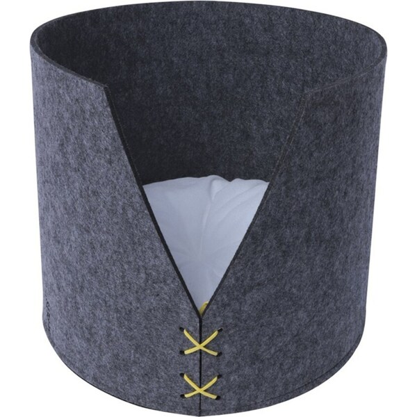 M-Pets 37x75cm Maui Felt Fabric Nest Cat/Kitten Pet Pod Lounge Comfort Seat