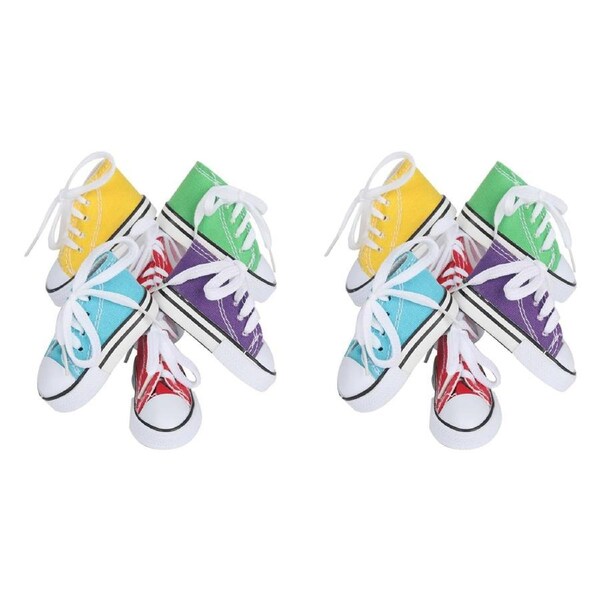 2x 6PK Nature Island Hanging Sneaker Shoe Bird Pet Interactive Exercise Cage Toy