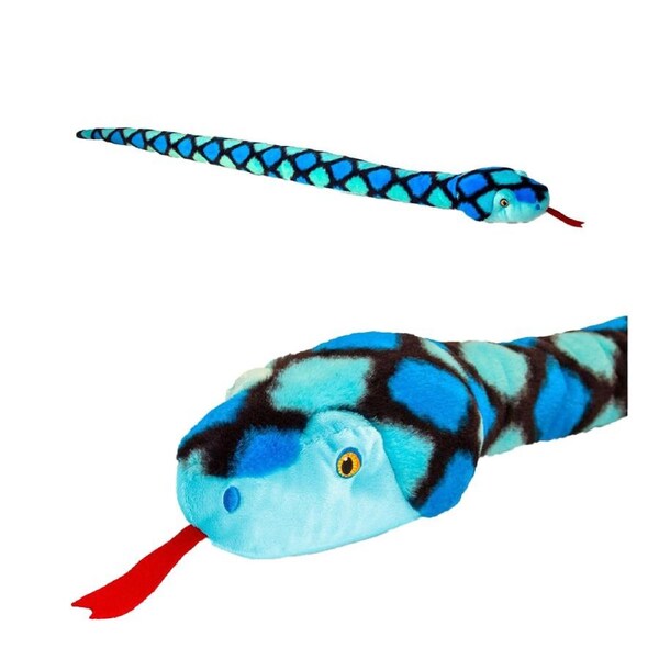 Keeleco 100cm Snakes Soft Stuffed Animal Plush Kids/Children Cuddle Toy Asst 0m+