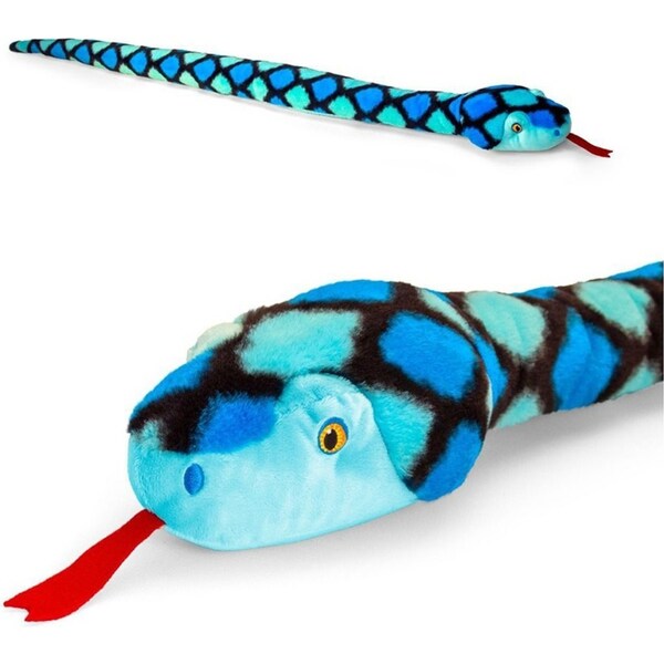 Keeleco 150cm Snakes Soft Stuffed Animal Plush Kids/Children Cuddle Toy Asst 0m+