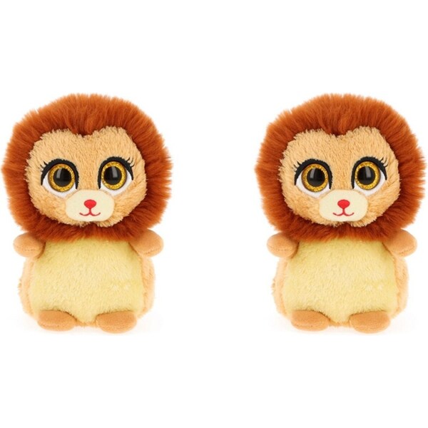 2x Motsu 14cm Lion Stuffed Animal Plush Kids/Child/Toddler Baby Cuddle Toy 0m+