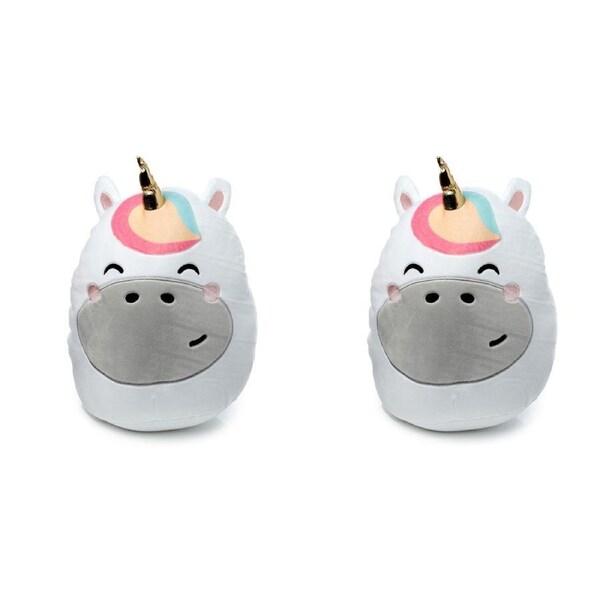 2x Squidglys 24cm Unicorn Animal Plush Kids/Child Pillow Soft Cuddle Cushion 0m+
