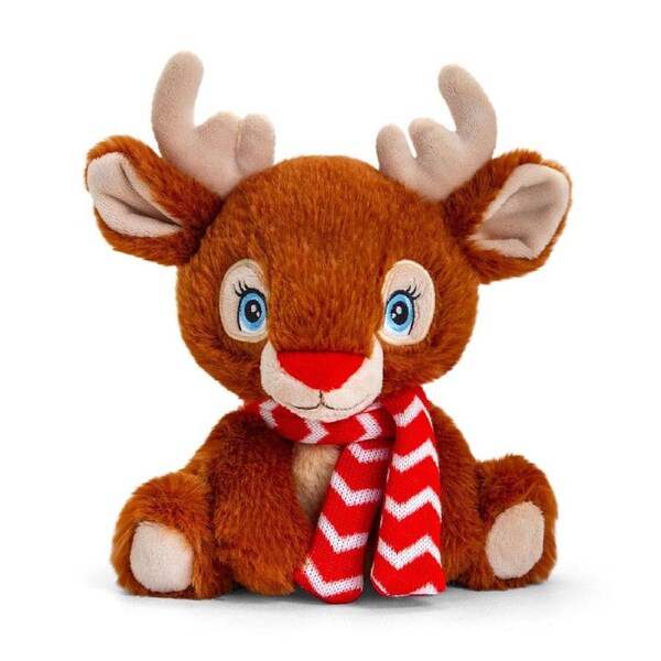 Adoptable World 16cm World Christmas Plush Stuffed Animal Kids Toy Assorted 0m+
