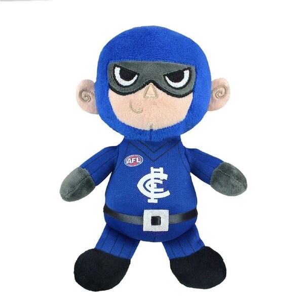 AFL Carlton Rascal Mascot 20cm Stuffed Plush Kids/Children Sports Soft Toy 0m+