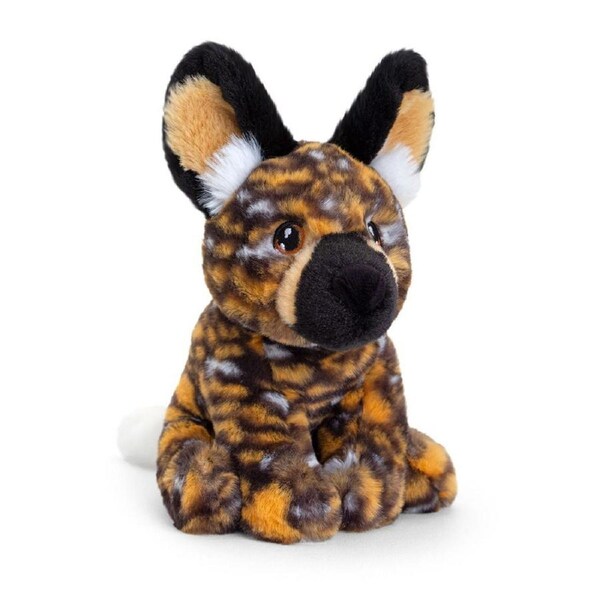 Keeleco 18cm African Wild Dog Stuffed Animal Plush Kids/Child Toddler Toy 0m+