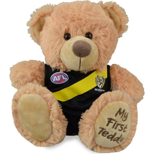AFL Richmond First Teddy Bear 23cm Plush Stuffed Animal Kids/Children Toy 0m+