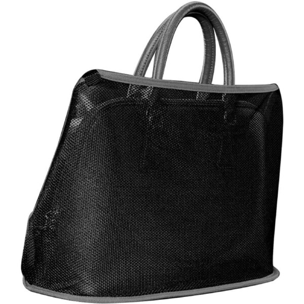 Advanced Car Net Pocket Handbag Holder Organizer Seat Side Storage Mesh Net Bag BLACK