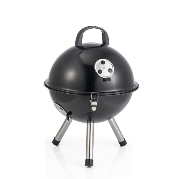 Hacienda 31CM Kettle Portable Charcoal Grill - Black