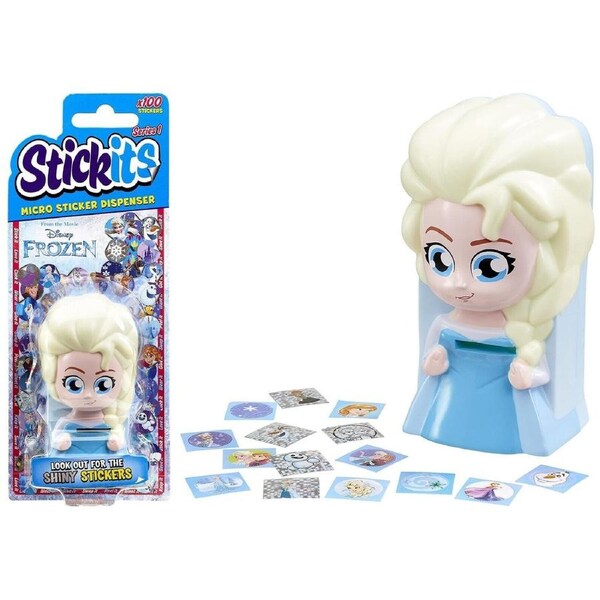 Stickits 100- Elsa - Disney micro Stickers dispenser activity toys