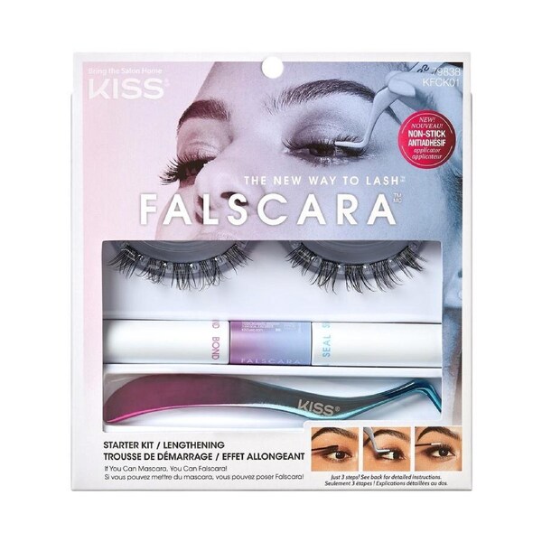 Kiss Falscara Eyelash Starter Kit - Lengthening