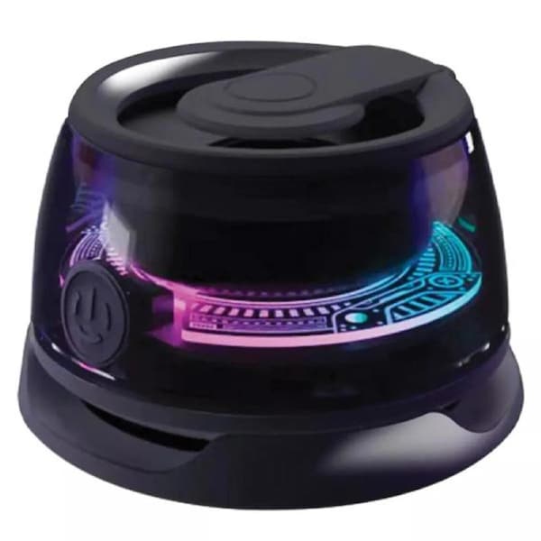 Sway Premium Audio Magboom Magnetic Suction Ultra Portable LED Speaker - Black
