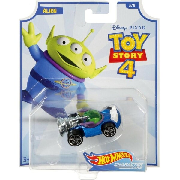 Toy Story 4 Hot Wheels Die-Cast- Alien-Car Ages 3+ Toy