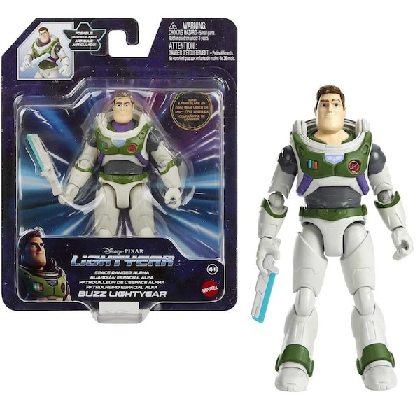 Disney Lightyear Movie Alpha BUZZ Action Figure 5 Inches