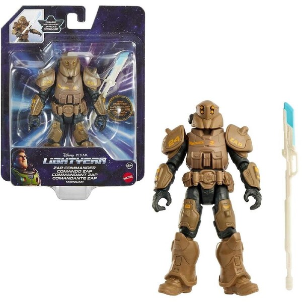 Disney Lightyear Movie Zap Commander Figure toy story 5 Inches 3+ toy