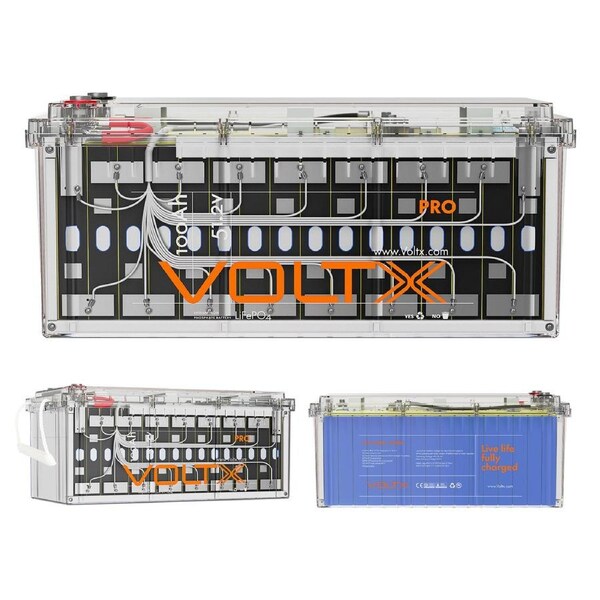 48V 100Ah Lithium Battery LiFePO4 – VoltX 4000+ Deep Cycle, 5-Year Warranty, Reliable Power