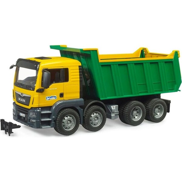Bruder 1:16 Man TGS Construction Tipper Dump Truck Model Kids Play Toy Set 3y+