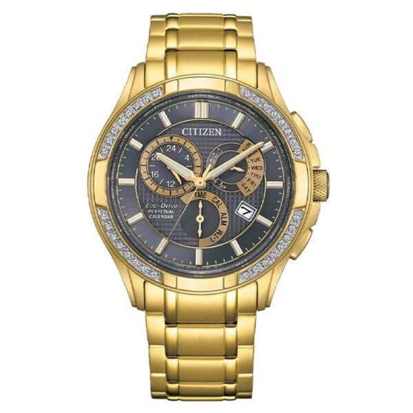 Citizen Eco-Drive Gray Dial Stainless Steel Men's Watch (BL8172-59H)