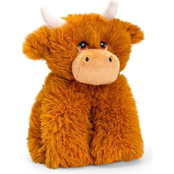 Keeleco 20cm Highland Cow Soft Animal Stuffed Plush Kids/Children Toddler Toy 3+