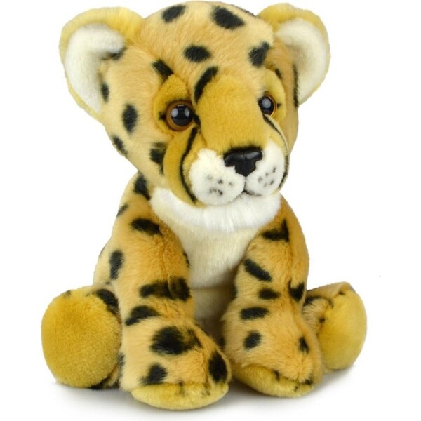 Lil Friends 30cm Cheetah Stuffed Animal Plush Kids/Child Cuddle Toy Yellow 0m+