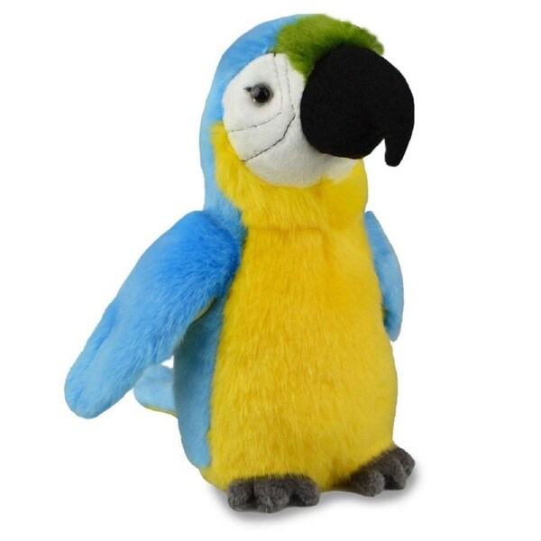 Lil Friends 18cm Macaw Stuffed Animal Plush Kids/Children Toddler Toy Blue 0m+