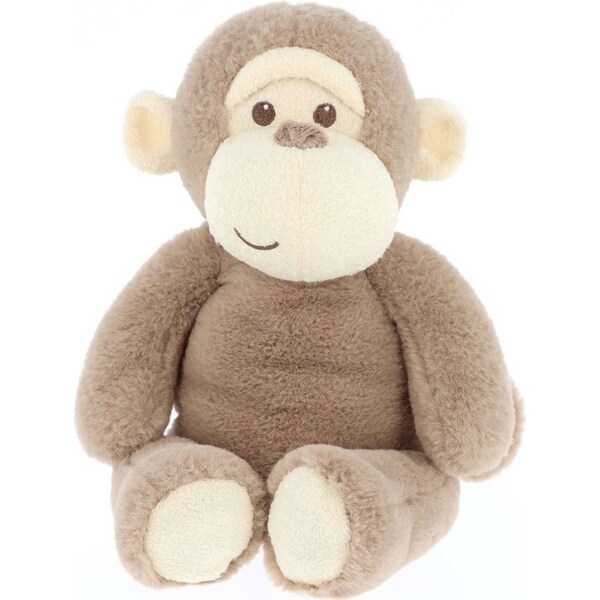 Keeleco Baby 25cm Monkey Animal Stuffed Plush Kids/Child Cuddle Toy Beige 0m+