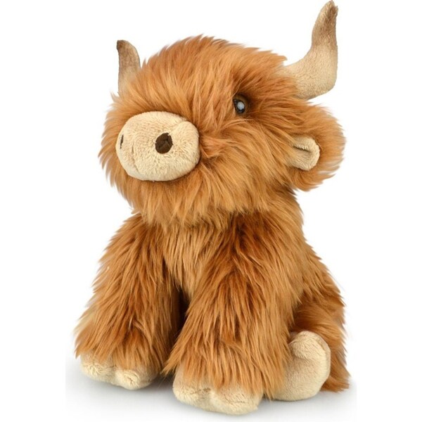 Lil Friends 30cm Highland Cow Stuffed Animal Plush Kids/Children Toy Brown 0m+