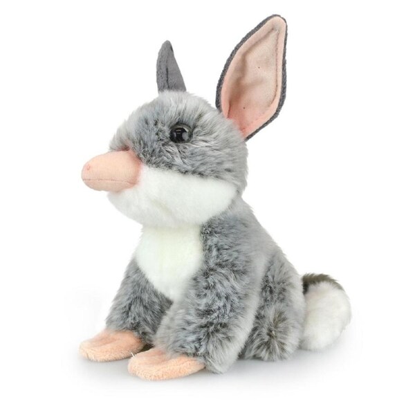 Lil Friends 18cm Bilby Stuffed Animal Plush Kids/Children Cuddle Toy Grey 0m+