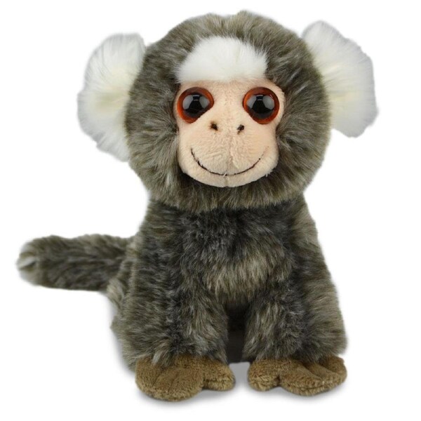 Lil Friends 18cm Marmoset Stuffed Animal Plush Kids/Child Toddler Toy Grey 0m+