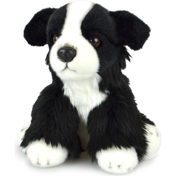 Lil Friends 30cm Border Collie Stuffed Animal Plush Kids/Children Toy Black 0m+