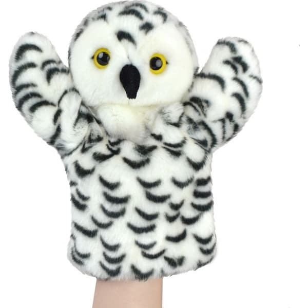 Lil Friends 26cm Owl Animal Hand Puppet Kids/Children Toddler Soft Plush Toy 3+