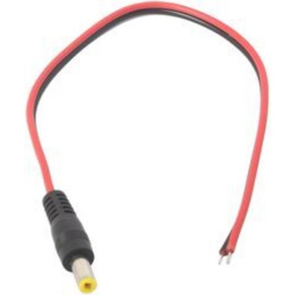 300mm 2.1mm DC plug to Bare end Power Cable