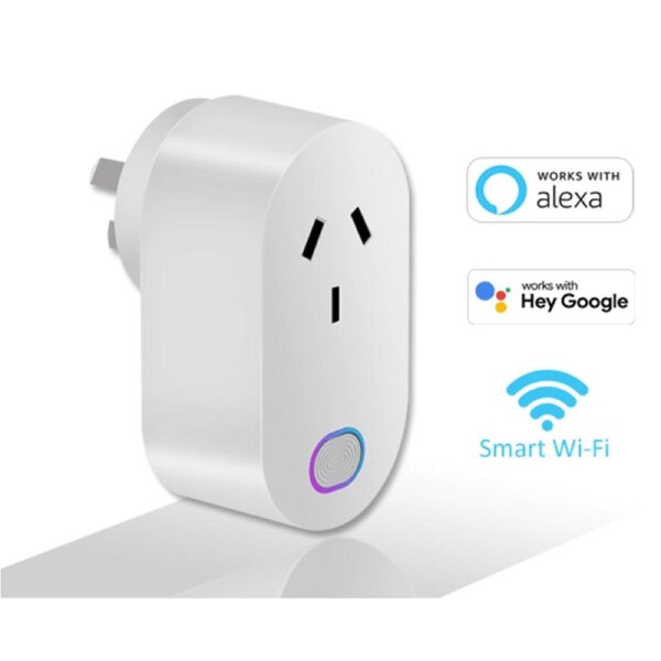 Sansai PAD-181SM Smart Wifi Plug 240V Wall Socket Smartphone Remote Control