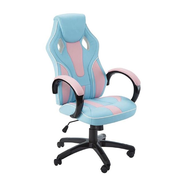 X Rocker Maverick Ergonomic Junior Gaming Chair w/Lumbar Support Bubblegum