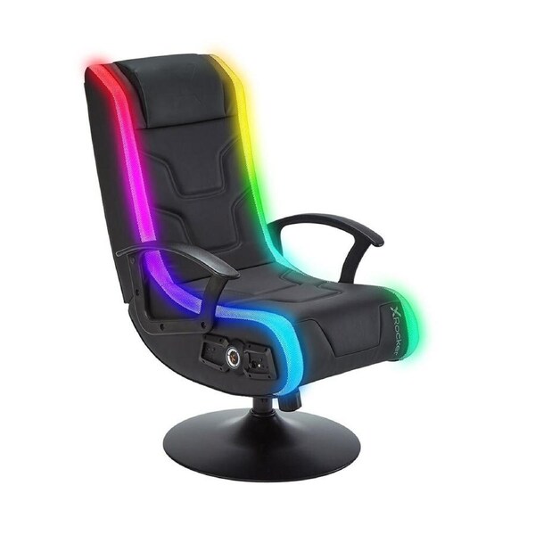 X Rocker Veleno 2.1 Audio Speaker Junior Rocker Gaming Chair w/ Neo Motion RGB