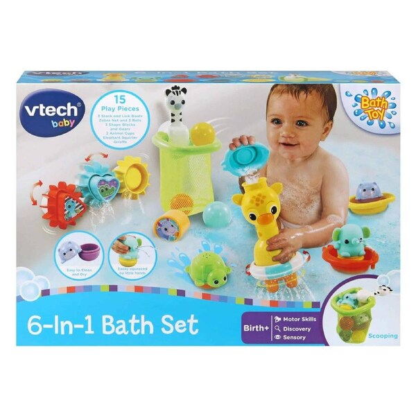 Vtech Baby - 6 in 1 Bath Set Toy