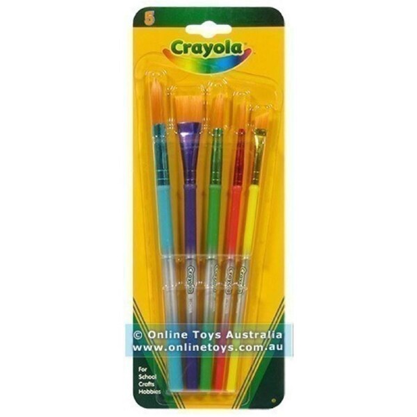 Crayola Paint Brushes - 5 Pack