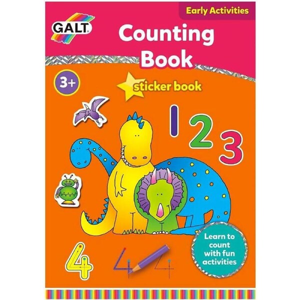 GALT - Counting Sticker Book - Educational Activity Book