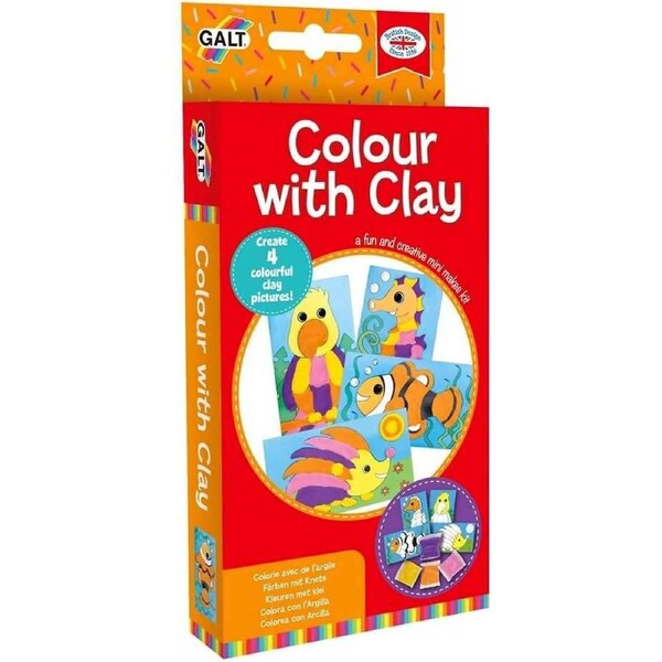 GALT - Mini Makes Colour With Clay - Creative Craft Kit
