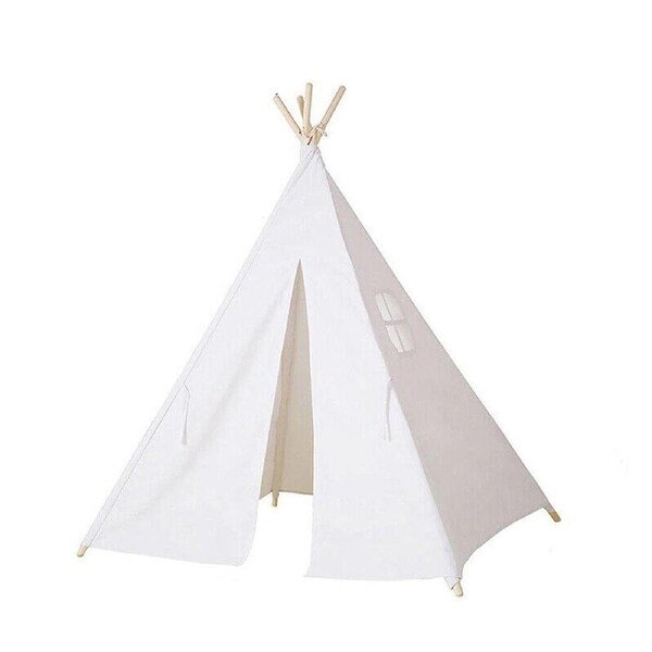 Large Teepee Tent Cotton Canvas Play House Wigwam