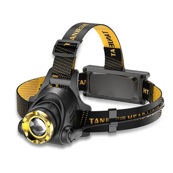LED Headlamp USB Rechargeable Headlight Head Torch Lamp Flashlight - 12000000LM