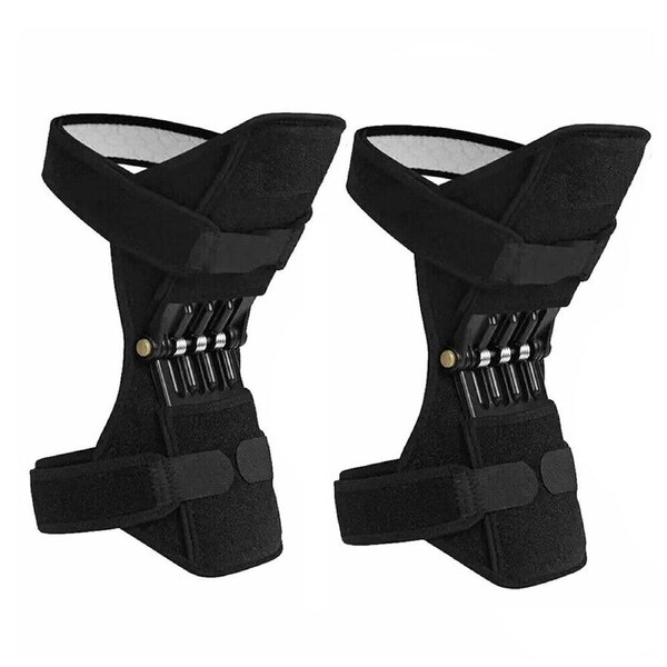 Power Spring Knee Pads Brace Leg Support Rebound Lift Stabilizer Joint