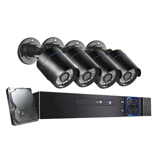 1080P CCTV Camera Home Security System DVR Outdoor HD Night Vision 4TB