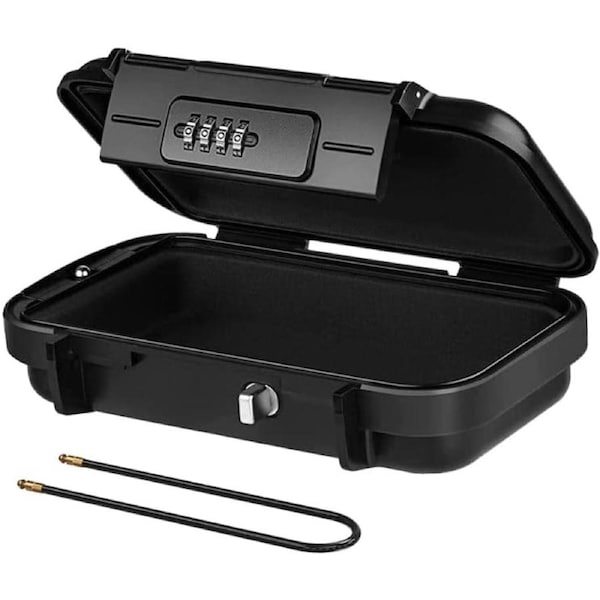 Stash Box ABS Plastic Storage Container with combination lock Smell Proof