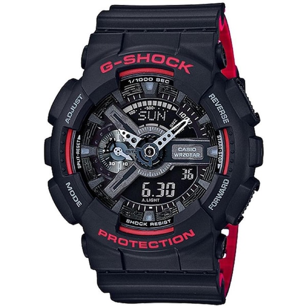 Casio G-SHOCK Red Heritage Series Men's Watch - GA110HR-1A