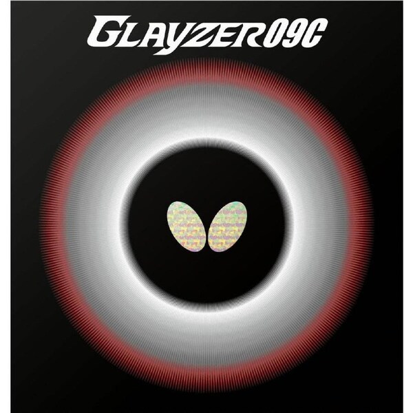Genuine Butterfly Glayzer 09C Table Tennis Rubber Black 2.1mm