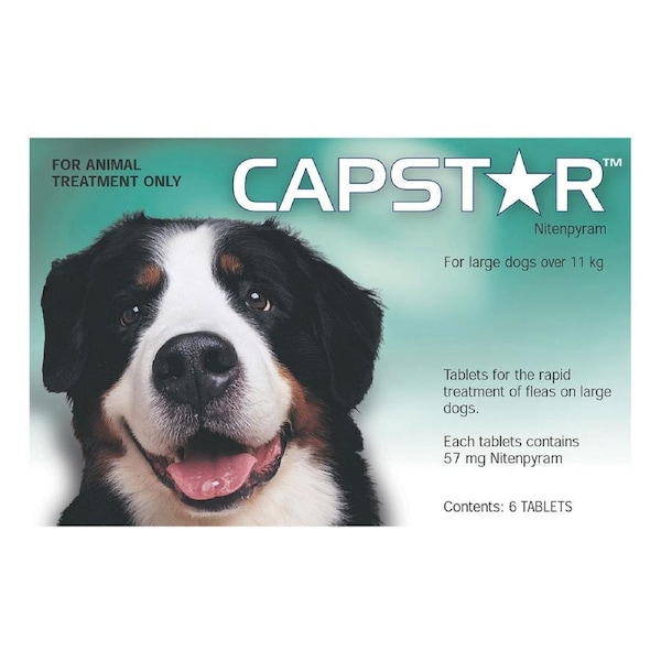 Capstar for Large Dogs over 11 Kg Green Pack 12 tablets