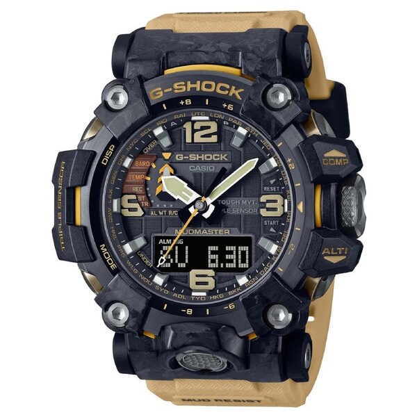 Casio G-SHOCK MUDMASTER Analogue-Digital Men's Watch - GWG2000-1A5