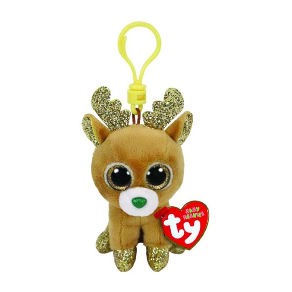 Ty Beanie Boos Glitzy The Reindeer Clip