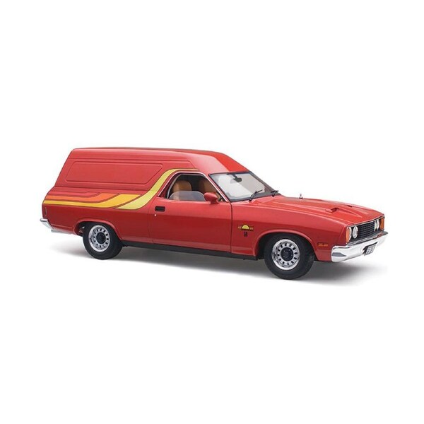 Classic Carlectables 1:18 Scale Ford XC Sundowner Flame Diecast Model Car Red